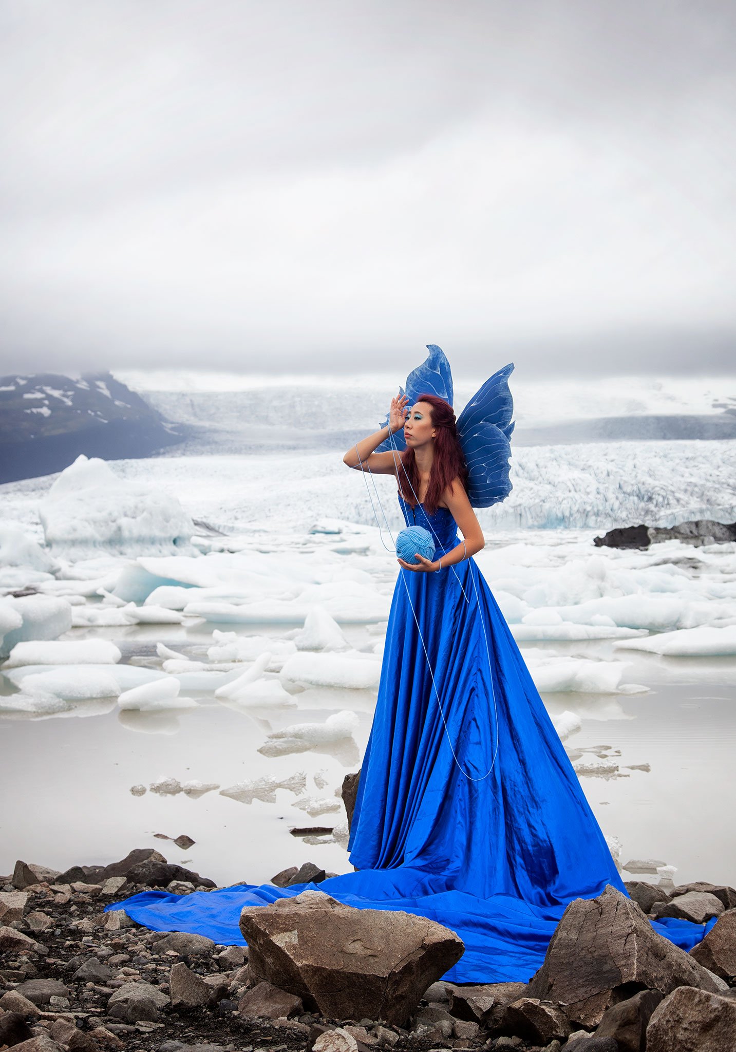 Portrait of a woman in soft natural light
